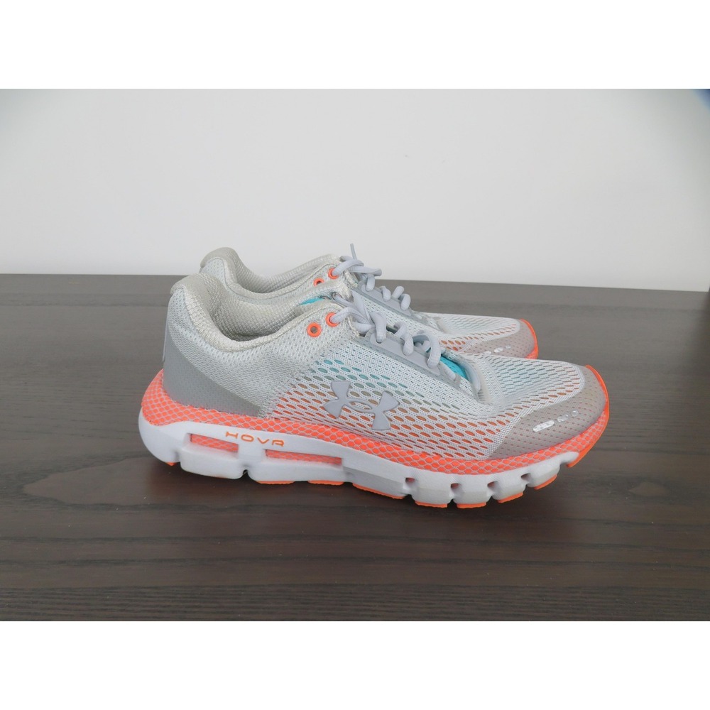 Under Armour HOVR Infinite Shoes Womens 8.5 Gray Running Sneakers 3021396-109
